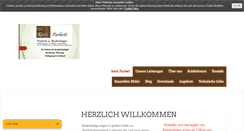 Desktop Screenshot of koch-parkett.de