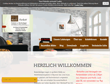 Tablet Screenshot of koch-parkett.de